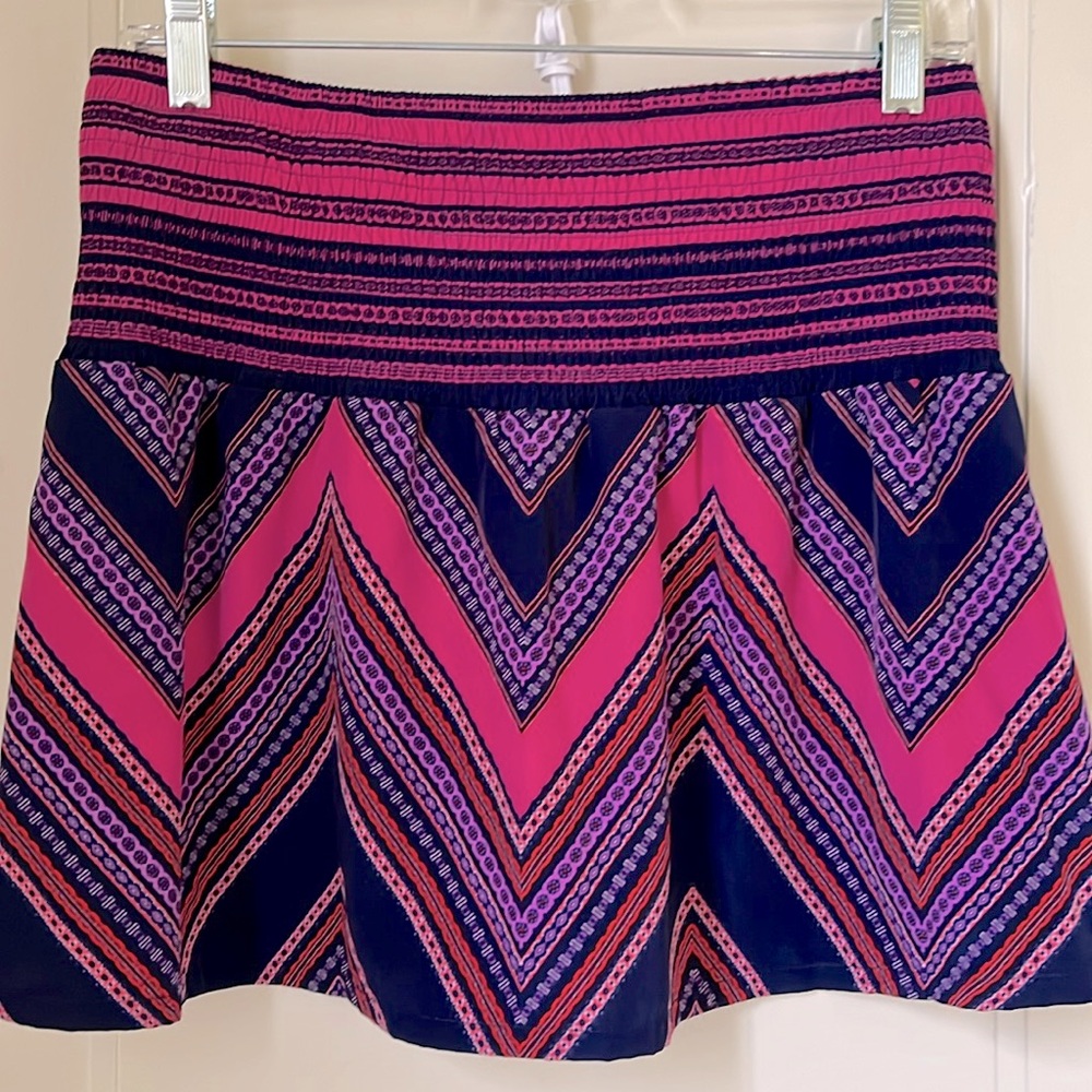 Smocked Mini Skirt Express Size S Micro Miniskirt